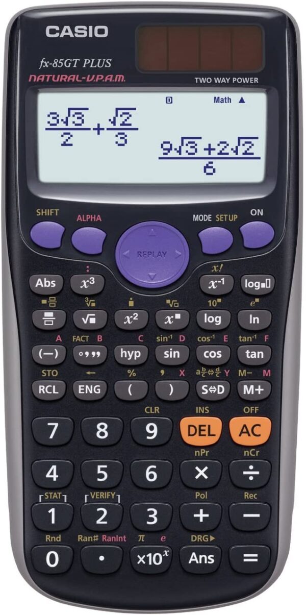 UnityJ UK Education Casio FX 85GTPLUS 05