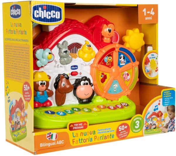 UnityJ UK Toys Chicco Bilingual Farm Activity Centre 10 05