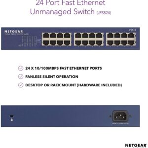 UnityJ UK Computers Netgear JFS524 Switch Unmanaged 1 86