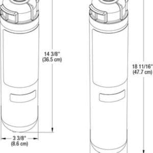 Unityj Uk Industrial 3M™ Water Filtration Cartridge CFS9812ELX 1 19