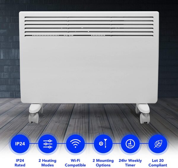 Unityj Uk Appliances Devola Eco Wi Fi Enabled Electric Panel Heater 1 120