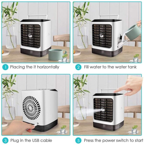 Unityj Uk Appliances MEQATS Portable Evaporative Cooler 5 110