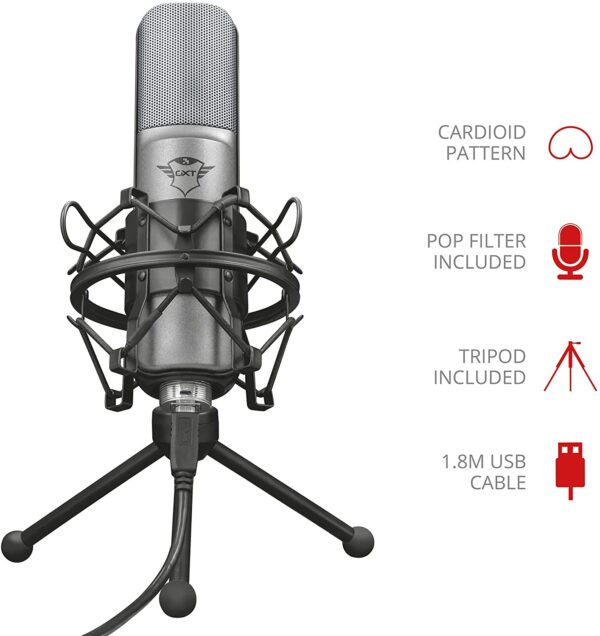 Unityj Uk Computers Trust Gaming GXT 242 Lance Microphone 1 134