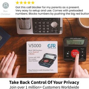 Unityj Uk Telecommunications CPR V5000 Call Blocker For Landline Phones 2 46
