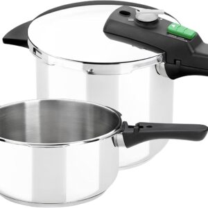 Unityj Uk Kitchen Monix Quick Set Of 2 Quick Pressure Cookers 0 65