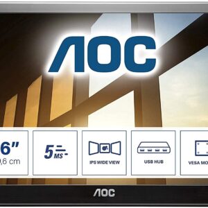Unityj Uk Computers AOC I1659FWUX 16 Portable FHD USB Monitor 0 297