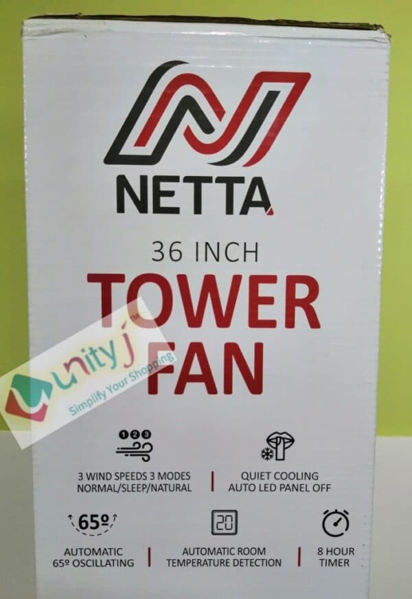 Unityj Uk Appliances NETTA Tower Fan, 36 Inch 1 231