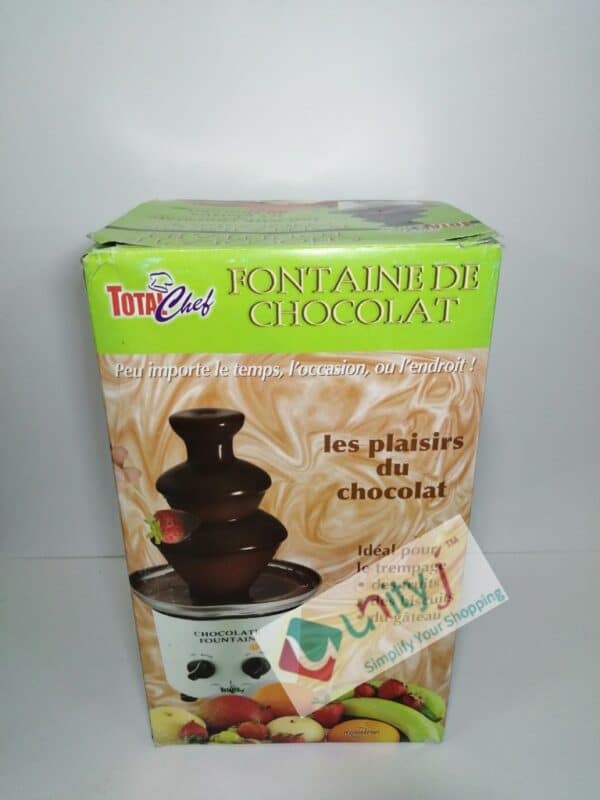 Unityj Uk Kitchen Appliances Total Chef 3 Tier Electric Chocolate Fondue Fountain Machine 1 355