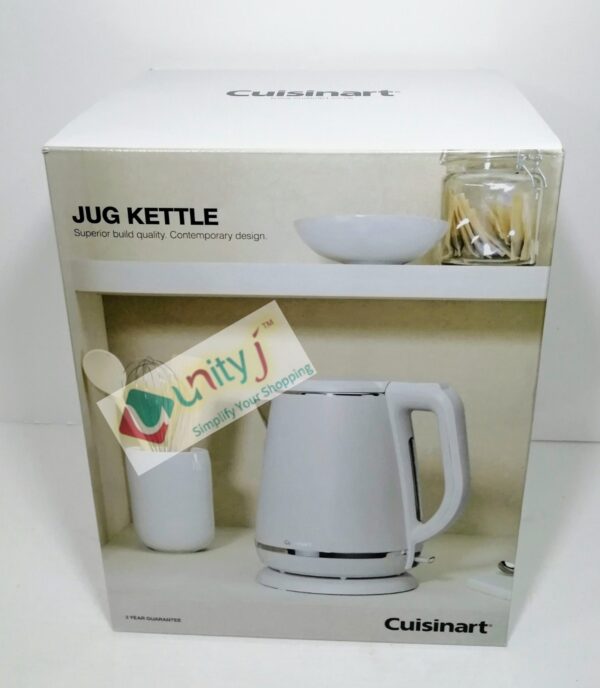 Unityj Uk Kitchen Appliances Cuisinart Jug Kettle, 3KW, Pebble White 438