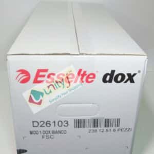 Unityj Uk Office Esselte Dox 1 A4 Lever Arch File White (Pack Of 6) 80mm Spine Width ‎D26103 1 175