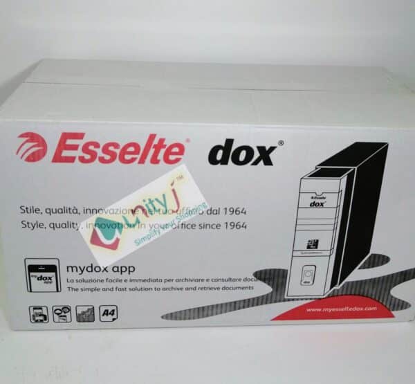 Unityj Uk Office Esselte Dox 1 A4 Lever Arch File White (Pack Of 6) 80mm Spine Width ‎D26103 174