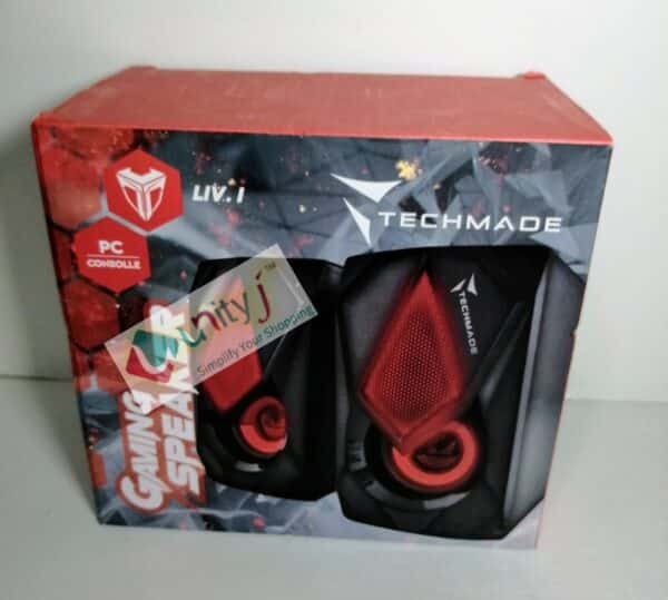 Unityj Uk Computers Techmade Gaming Speakers With LED 1.5W X 2 495