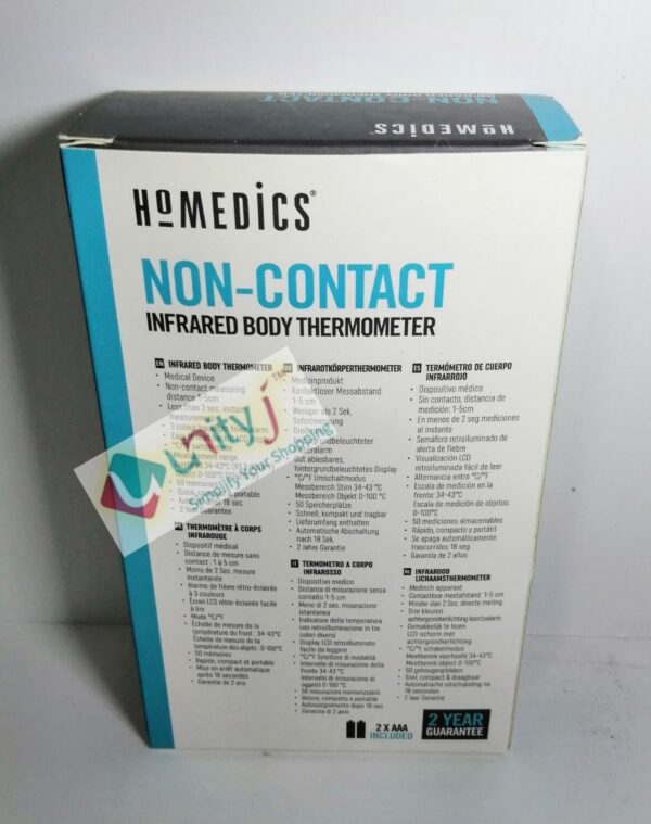 Unityj Uk Health HoMedics No Contact Infrared Thermometer 1 247