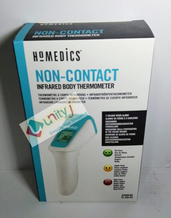 Unityj Uk Health HoMedics No Contact Infrared Thermometer 246