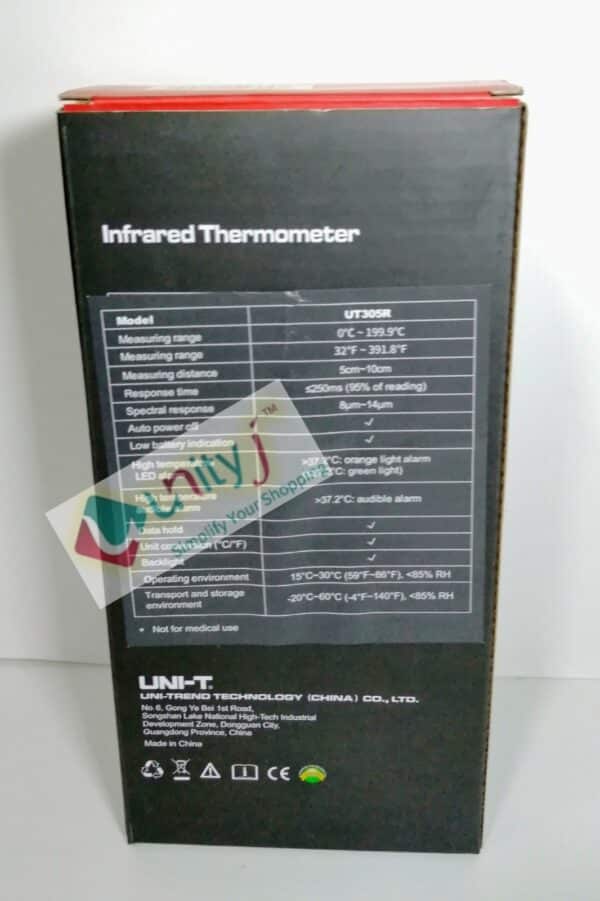 Unityj Uk Health UNI T UT305R Digital Infrared Thermometer 1 244