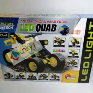 Unityj Uk Toys Lisciani 66124 Scienza Hi Tech Stem Technics 10 In 1 LED Quad 149