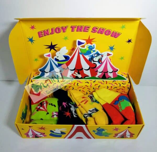 Unityj Uk Baby Happy Socks Unisex Kids Happy Circus Gift Set Kids Socks 1 219