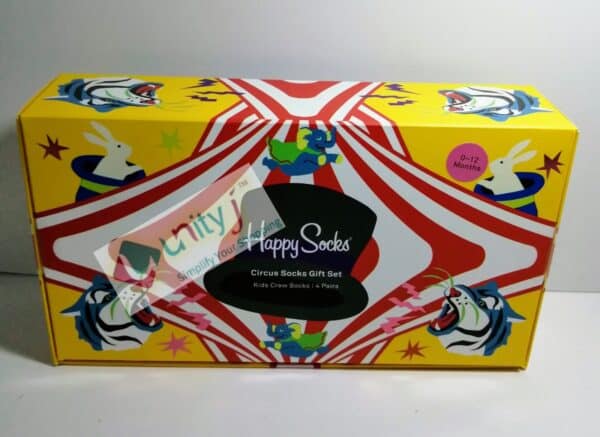 Unityj Uk Baby Happy Socks Unisex Kids Happy Circus Gift Set Kids Socks 218