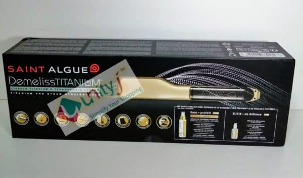 Unityj Uk Beauty SAINT ALGUE Demeliss Titanium Professional Titanium Wide Straightener 1 285