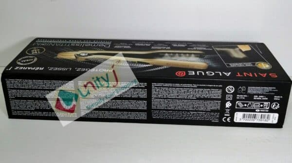 Unityj Uk Beauty SAINT ALGUE Demeliss Titanium Professional Titanium Wide Straightener 2 286