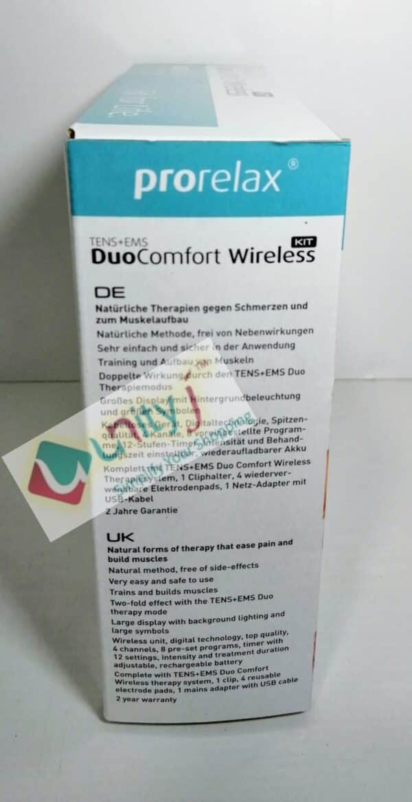 Unityj Uk Health Prorelax TENSEMS Duo Comfort Wireless 2 258