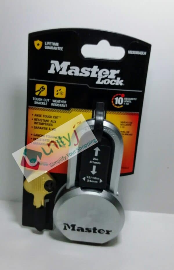Unityj Uk Industrial Master Lock M930XKADLH Magnum Solid Steel Padlock 88