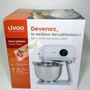 Unityj Uk Kitchen Appliances LIVOO DOP234 Food Processor, 1200W, 5 Speed, White 1 525