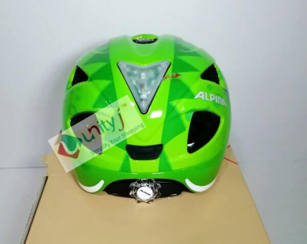 Unityj Uk Sports ALPINA Unisex Children, XIMO FLASH Cycling Helmet, Green Dino, 45 49 Cm 1 41