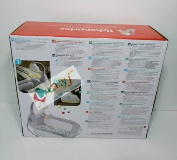 Unityj Uk Baby Fisher Price Rainbow Showers Bassinet To Bedside Mobile 1 243