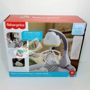 Unityj Uk Baby Fisher Price Rainbow Showers Bassinet To Bedside Mobile 242