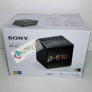Unityj Uk Household Sony ICF C1 Alarm Clock Radio LED Display Alarm Black 175