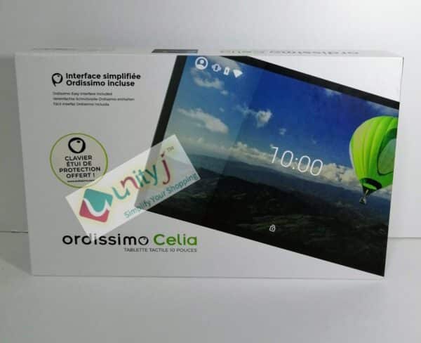 Unityj Uk Mobilephones Ordissimo Celia 10 Inch Tablet For Seniors + Keyboard Case (French Layout) 7 91