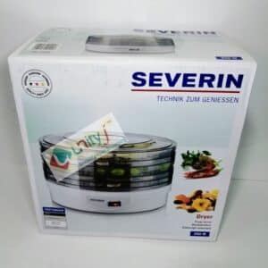 Unityj Uk Kitchen Appliances SEVERIN 250W Food Dehydrator, Fruit, Vegetable, Condiment And Meat Dehydrator 740