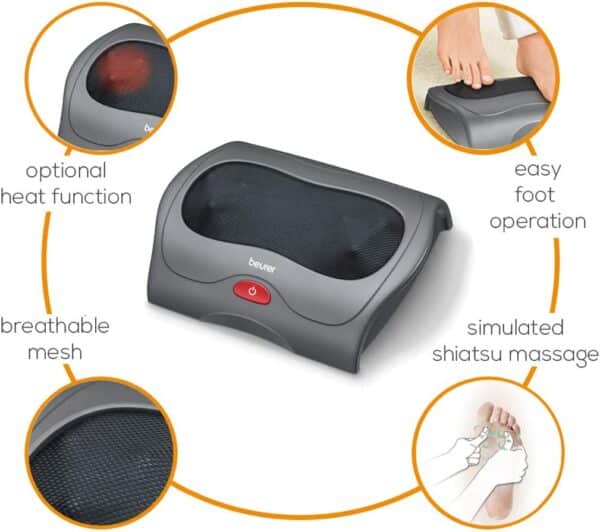 Unityj Uk Health Beurer FM39UK Shiatsu Foot Massager 2 283