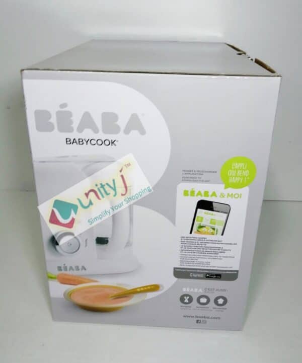 Unityj Uk Baby BEABA Babycook Solo Baby Food Maker White 1 252