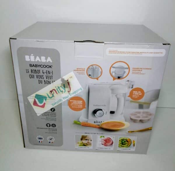 Unityj Uk Baby BEABA Babycook Solo Baby Food Maker White 3 253