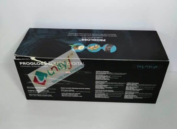 Unityj Uk Beauty Used REVAMP Progloss Touch Digital Ceramic Straightener 1 422