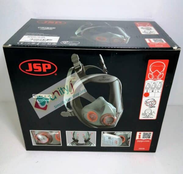 Unityj Uk Industrial JSP Force 10 Typhoon Full Face Respirator Mask Small 1 102