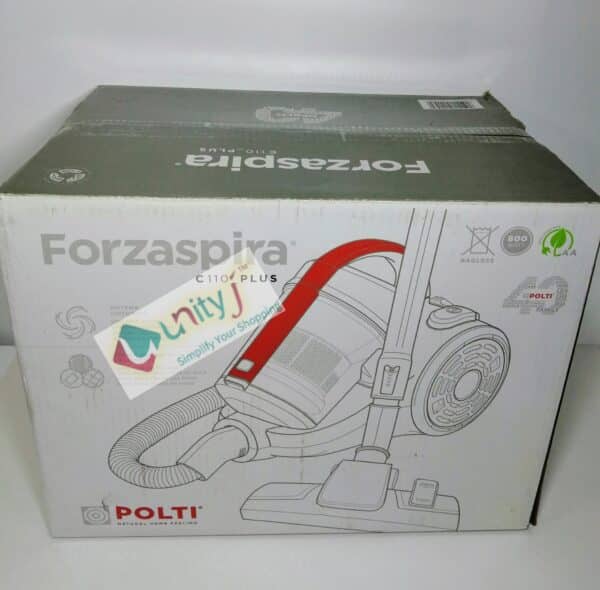 Unityj Uk Appliances Polti Forzaspira C110 PLUS Cyclonic Bagless Vacuum Cleaner 398