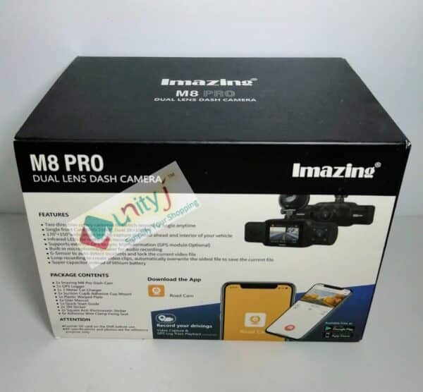 Unityj Uk Automotive Parts Accessories Imazing M8 Pro Dual Dash Cam 1 61