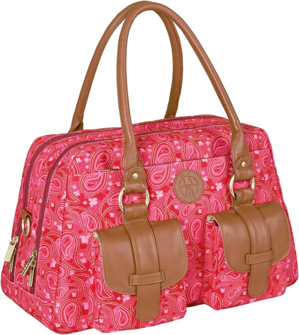 Unityj Uk Baby Lassig Vintage Metro Style Baby Diaper Bag Pink 273