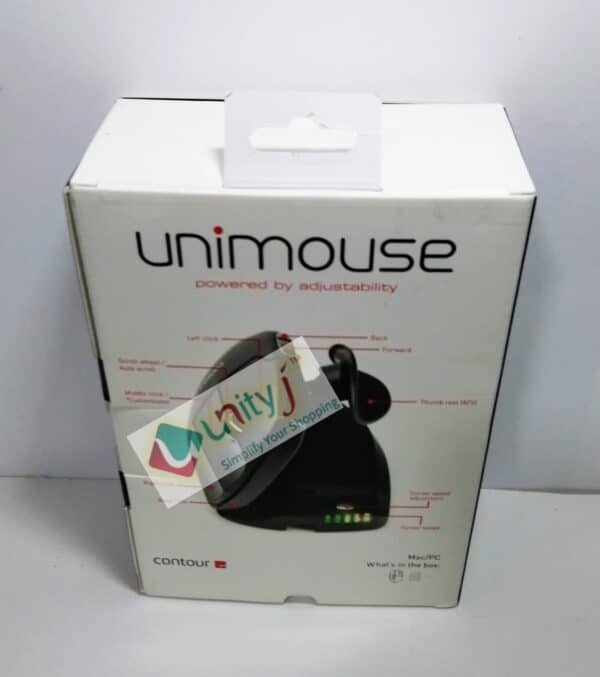 Unityj Uk Computers Contour Unimouse Award Winner Ergonomic Mouse With Thumb 1 703