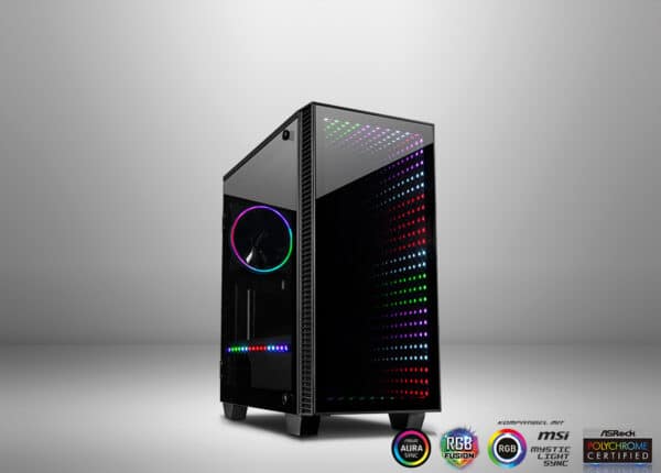 Unityj Uk Computers Inter Tech Micro ATX Gaming PC Case 1520