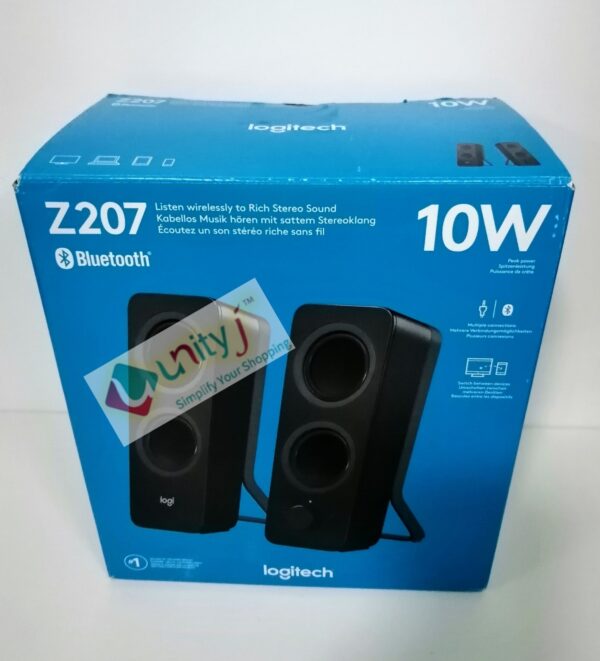 Unityj Uk Computers Logitech Z207 Wireless Bluetooth PC Speakers 749