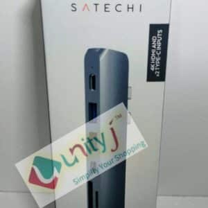 Unityj Uk Computers SATECHI Type C Pro Hub Adapter With USB C PD (40 Gbps) 796