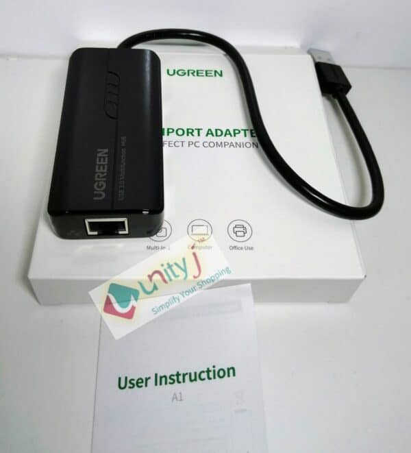Unityj Uk Computers UGREEN 4 In 1 USB Hub To Ethernet Adapter 1 769