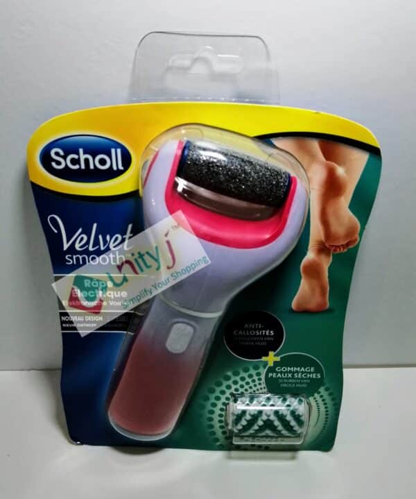 Unityj Uk Health Scholl Velvet Smooth Electric Foot File For Hard Skin Removal 311