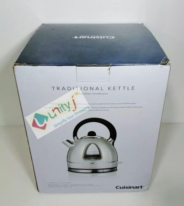 Unityj Uk Kitchen Appliances Cuisinart Style Collection 1.7L Traditional Kettle Frosted Pearl CTK17SU 1 880