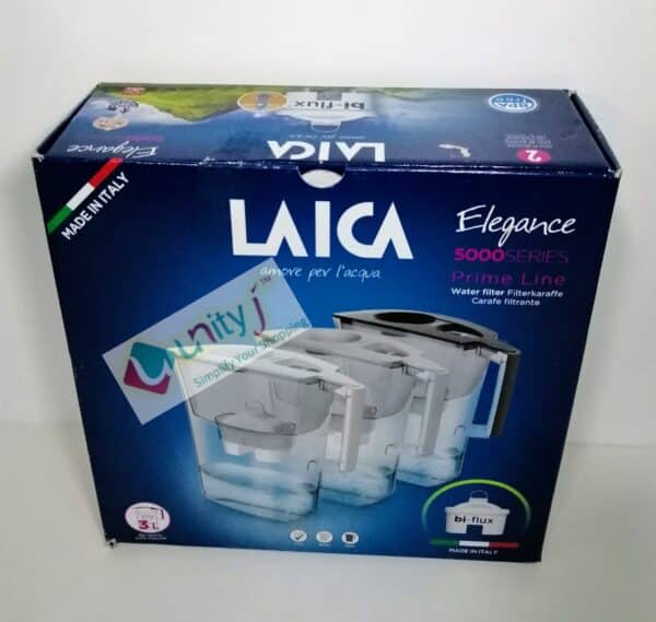Unityj Uk Kitchen Appliances LAICA Prime Line Water Filter Jug And 1 X 30 Day Bi Flux Water Filter Cartridge 1 921