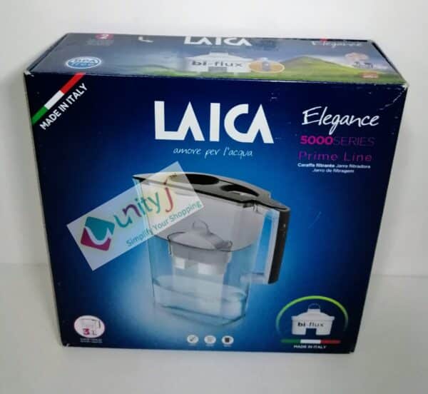 Unityj Uk Kitchen Appliances LAICA Prime Line Water Filter Jug And 1 X 30 Day Bi Flux Water Filter Cartridge 920